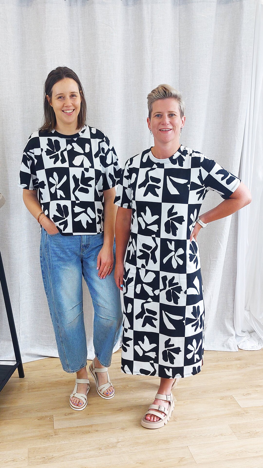 style items clothing on different bodies